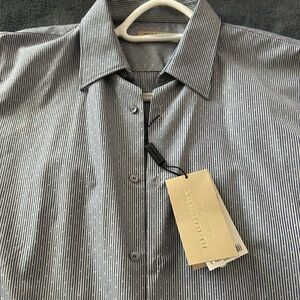 Burberry shirt men sz 16 new